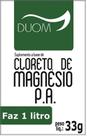 Cloreto de Magnésio P.A. 33g - Duom