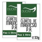 Cloreto de Magnésio P.A. Sachê 33g Duom Kit 2 Envelopes