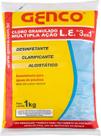 Cloro 1kg Para Piscina Puro Multipla Ação 3 Em 1 Genco