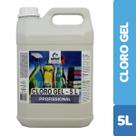 Cloro Em Gel Desinfetante, Germicida e Limpeza - 5 Litros