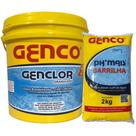 Cloro Genclor Granulado Dicloro 10 Kg + Ph Mais 02 kg Genco