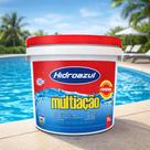 Cloro Para Piscina 10kg Hidroazul Multiação 8 Em 1