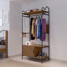 Closet Aberto em Mdf 1 Porta 90x192cm Oasis