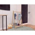 Closet Aberto Infantil De Madeira Incolor Pinus Promo