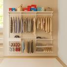 Closet Aberto Modular para Casal 225cm Eminence