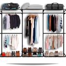 Closet Aramado - Linear CLR371 - 2,80 - Smart Black