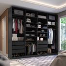 Closet Casal 100% MDF BP 277cm 6 Gavetas Sion