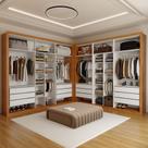 Closet Casal Duplo Aura 12 Gavetas Cinamomo - Panorama Móveis Closet Casal Duplo Aura 12 Gavetas Cinamomo - Panorama Móveis
