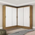 Closet Casal Duplo Belém 4 Portas 4 Gavetas Carioca Móveis