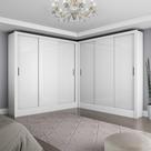 Closet Casal Duplo Dubai 6 Portas 6 Gavetas Branco