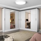 Closet Casal Duplo Fortaleza 6 Portas Plus 12 Prateleiras Closet Casal Duplo Fortaleza 6 Portas Plus 12 Prateleiras