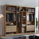 Closet Casal Maya 6 Gavetas 7 Prateleiras MDF Rufato Closet Casal Maya 6 Gavetas 7 Prateleiras MDF Rufato