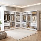 Closet Casal sem Portas 8 Gavetas Paris Duo Premium Yescasa Closet Casal sem Portas 8 Gavetas Paris Duo Premium Yescasa