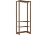 Closet com 1 cabideiro e 2 prateleiras EY101 Linha Yes Emovell