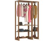 Closet com 1 Cabideiro, e 6 Prateleiras EY101-105 Linha Yes Emovell