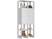 Closet com 2 Portas com 2 prateleiras cada, e 6 nichos EY107-107 Linha Yes Emovell