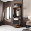 Closet Guarda Roupa Aberto Armario Com 2 Gavetas Titan