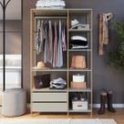 Closet Industrial com Estrutura Metálica Arenas/Dourado