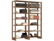 Closet Modulado 2 Peças 12 Prateleiras Yes