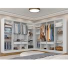 Closet Modulado 287x285,5cm Ambar Branco - M.A