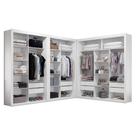 Closet Modulado 8 gavetas 15 Prateleiras 100% MDF Amoudi Móveis Closet Modulado 8 gavetas 15 Prateleiras 100% MDF Amoudi Móveis