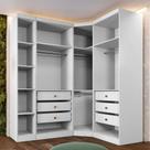 Closet Modulado Safira 009 Una Mobília