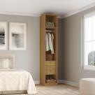 Closet Modulado Sem Portas com Gavetas 45cm Altezza Belmax