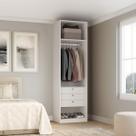 Closet Modulado Sem Portas com Gavetas 70cm Altezza Belmax