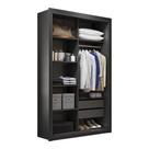 Closet Solteiro 2 Gavetas 100% MDF Amoudi Móveis