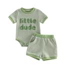 Clothes Amiblvowa Newborn Baby Boy Summer Romper, conjuntos curtos Clothes Amiblvowa Newborn Baby Boy Summer Romper, conjuntos curtos