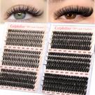 Clusters de cílios calphdiar 30D+40D+50D+60D+80D+100D D Curl