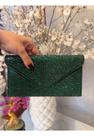 Clutch Carteira de festa pedrarias Verde Esmeralda tamanho:Único Clutch Carteira de festa pedrarias Verde Esmeralda tamanho:Único