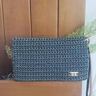 Clutch em crochê moderno - Clutch Azaleia