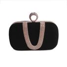 Clutch Festa/balada Revestida Em Veludo - Camila Barros Clutch Festa/balada Revestida Em Veludo - Camila Barros
