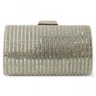 Clutch Sapato Da Corte Listra Brilho