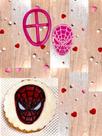 CM37 Cortador e marcador homem aranha confeitaria pasta americana