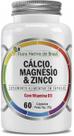 CMZ Cálcio Magnésio, Zinco e D3 500mg 60 Caps
