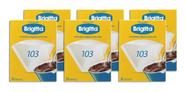 Coador De Café De Papel Filtro Brigitta N103 Kit 6