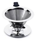 Coador De Café Inox Reutilizável Dispensa filtro 102 médio