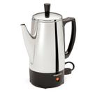 Coador de café Presto 02822 6 xícaras de aço inoxidável 500W Coador de café Presto 02822 6 xícaras de aço inoxidável 500W