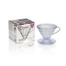 Coador Hario v60 - Acrílico Transparente - Tamanho 02