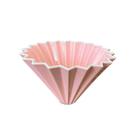 Coador Origami Porcelana Rosa Tamanho 02