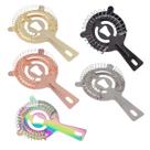 Coador Strainer De Gelo Profissional Aço Inox Barman 5un