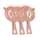 Coador Strainer De Gelo Profissional Aço Inox Rose 3un