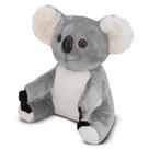 Coala de Pelúcia Cinza 24 cm Antialérgico