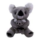 Coala Mãe E Filhote 27cm Pelúcia