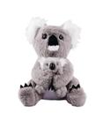 Coala Mãe Filhote 25cm Pelúcia