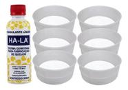 Coalho Líquido Ha-la 200ml + 6 Formas Queijo Canastra 1kg