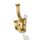 Coat Hooks CABDM Champagne Bronze Zinc Alloy, pacote com 3