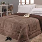 Coberdrom Casa Dona Casal Queen 200x220cm Tabaco Coberdrom Casa Dona Casal Queen 200x220cm Tabaco